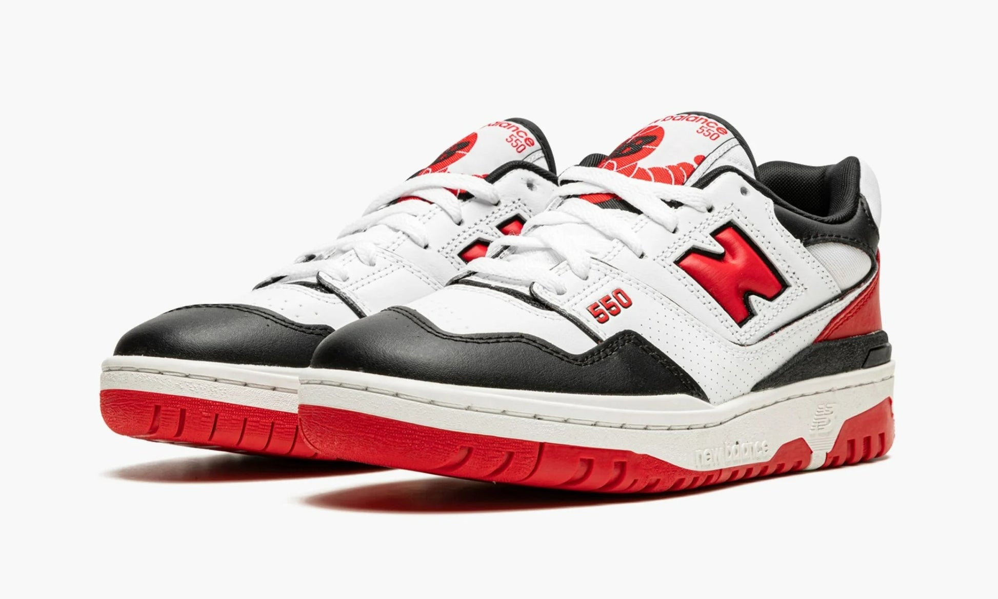 New Balance 550 "White Red Black" - BB550HR1 | Arcastore