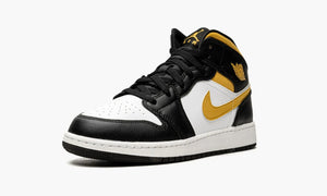Air Jordan 1 Mid GS "White Pollen Black" - 554725 177 | Grailshop