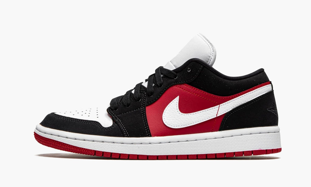 Air Jordan 1 Low WMNS "Black White Gym Red" - DC0774 016 | Arcastore