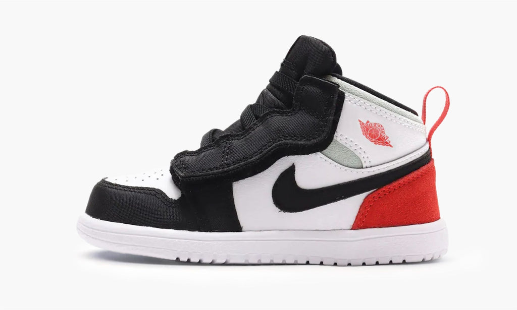 Air Jordan 1 Mid Alt TD "White Black Red Spruce" - AR6352 100 | Arcastore