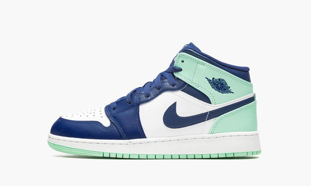 Air Jordan 1 Mid GS "Blue Mint" - 554725 413 | Arcastore