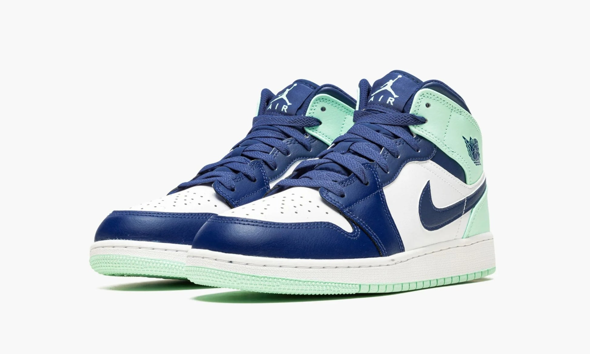 Air Jordan 1 Mid GS "Blue Mint" - 554725 413 | Arcastore