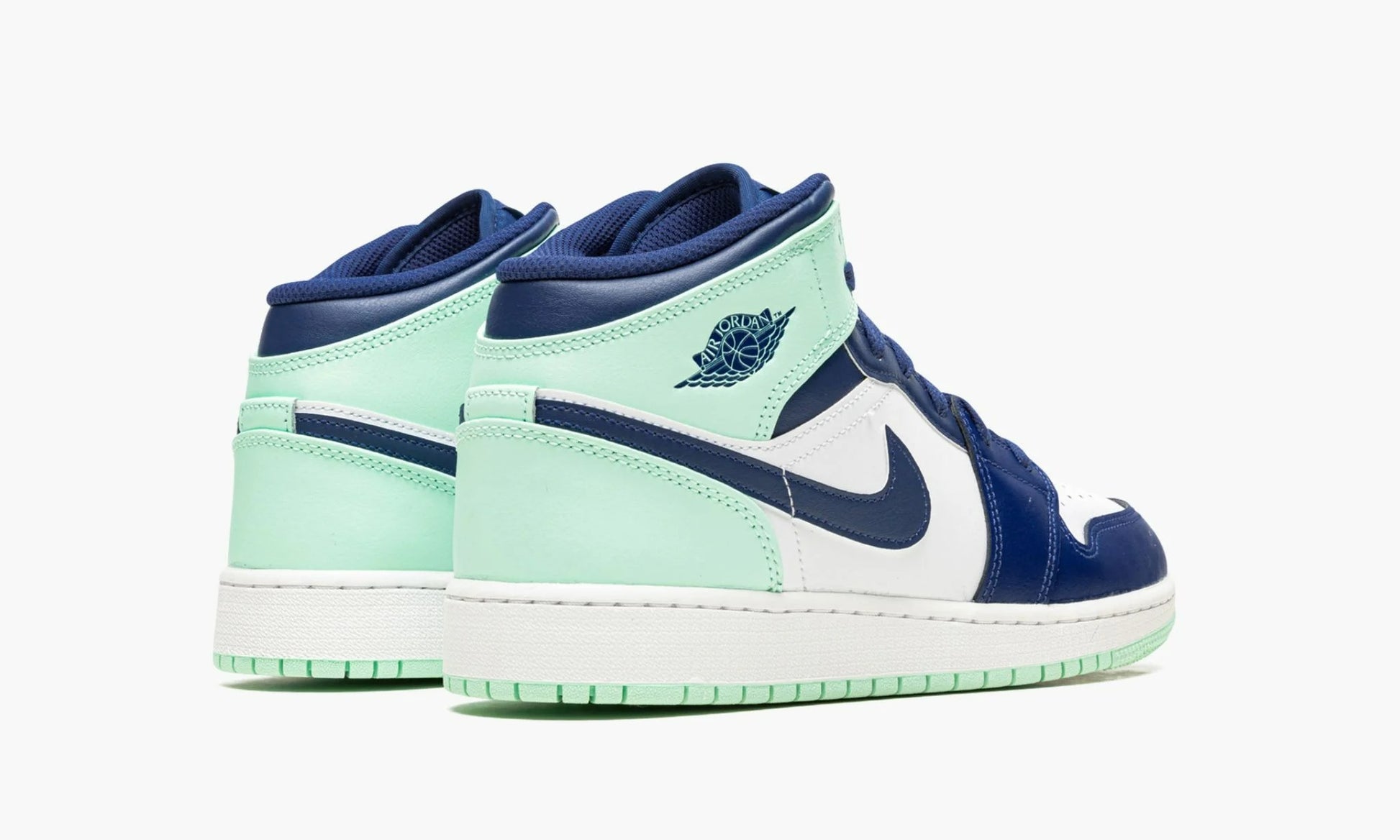 Air Jordan 1 Mid GS "Blue Mint" - 554725 413 | Arcastore