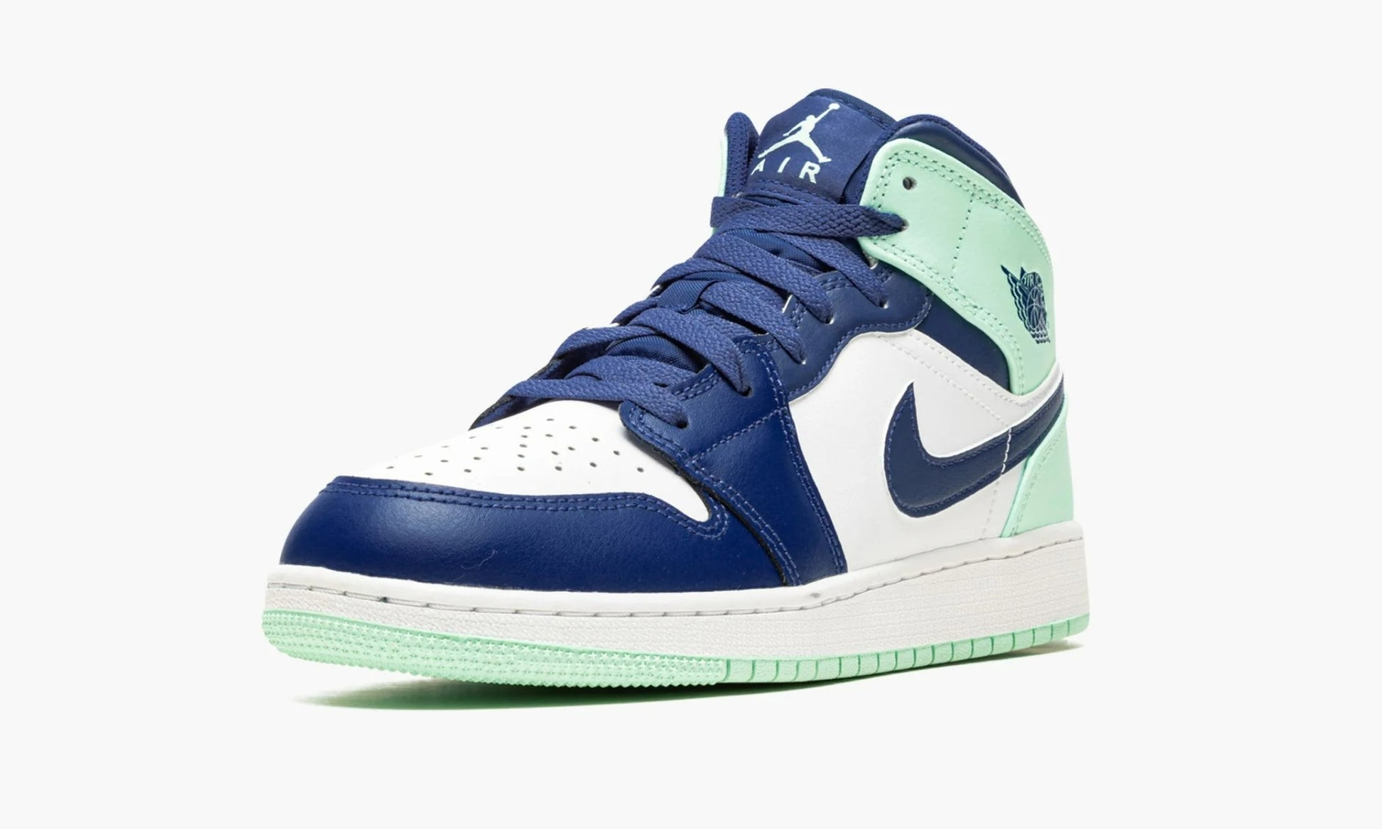 Air Jordan 1 Mid GS "Blue Mint" - 554725 413 | Arcastore