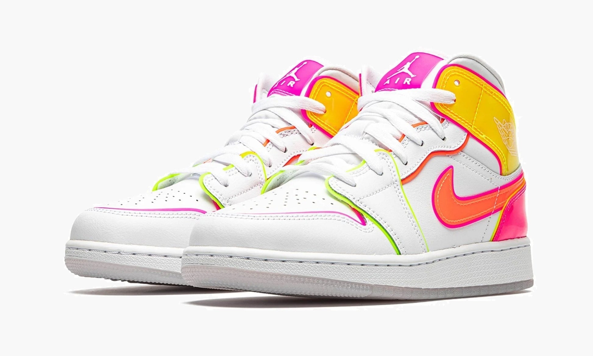 Air Jordan 1 Mid GS "Edge Glow" - CV4611 100 | Arcastore
