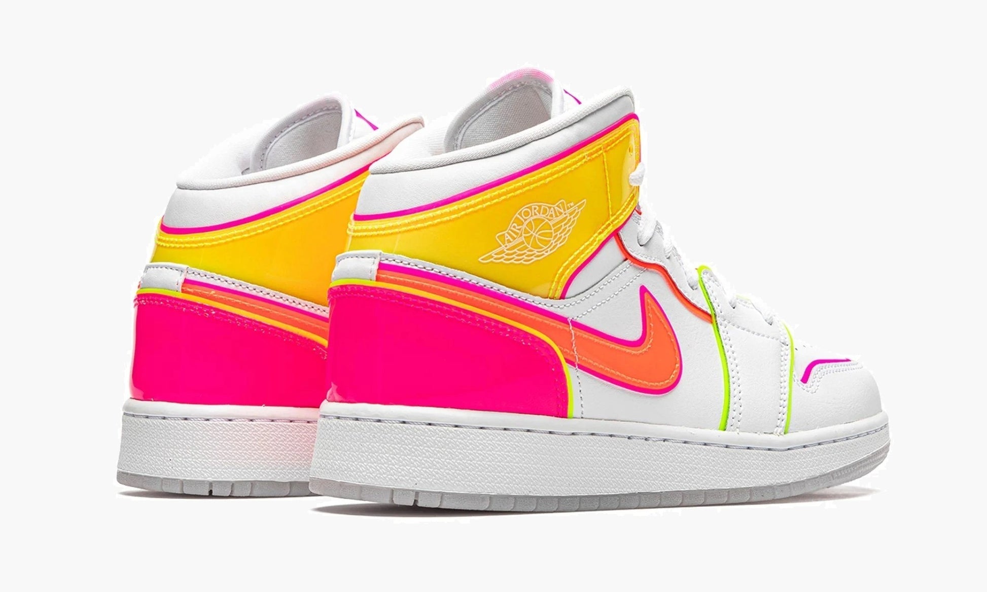 Air Jordan 1 Mid GS "Edge Glow" - CV4611 100 | Arcastore