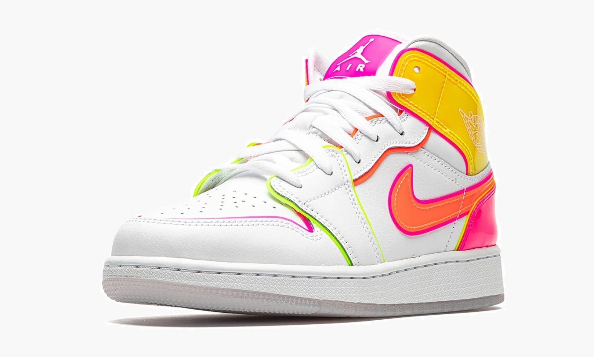 Air Jordan 1 Mid GS "Edge Glow" - CV4611 100 | Arcastore