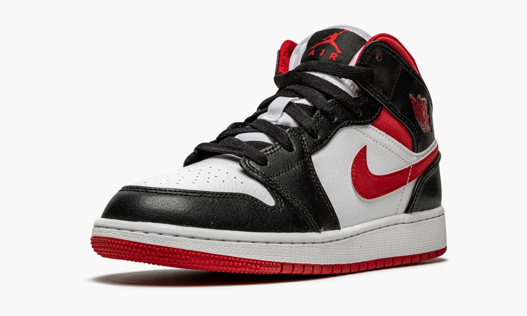 Air Jordan 1 Mid GS "Gym Red Black White" - DJ4695 122 | Grailshop