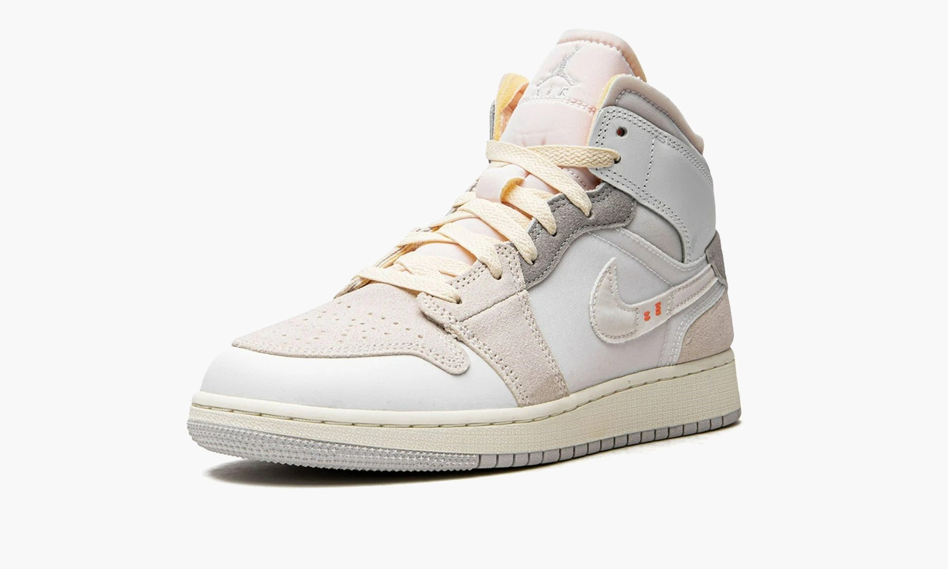 Air Jordan 1 Mid SE GS "Craft Inside Out White Grey" - DQ3726 100 | Arcastore