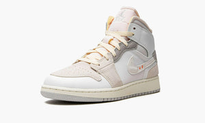 Air Jordan 1 Mid SE GS "Craft Inside Out White Grey" - DQ3726 100 | Arcastore