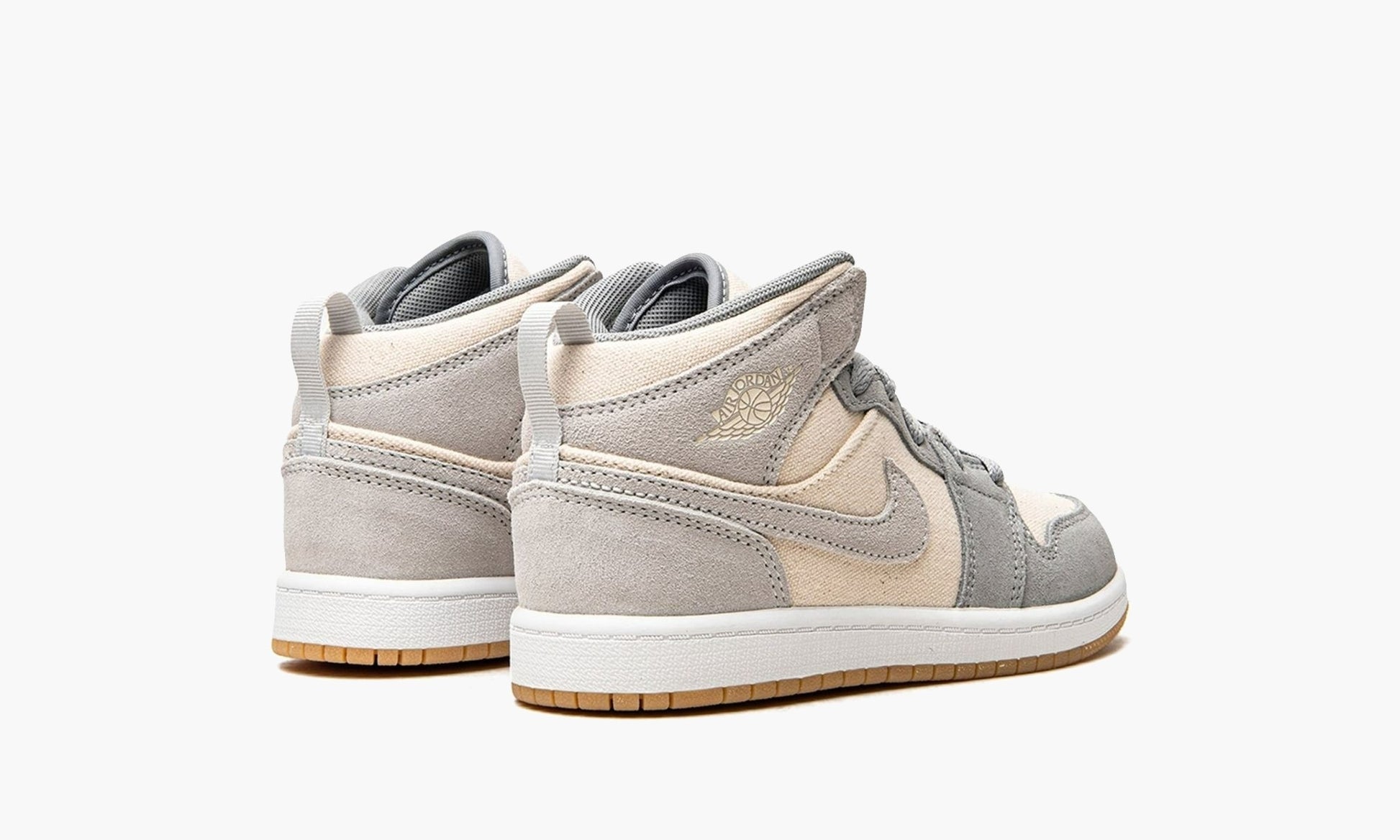 Air Jordan 1 Mid SE PS "Coconut Milk Particle Grey" - DN4345 100 | Arcastore
