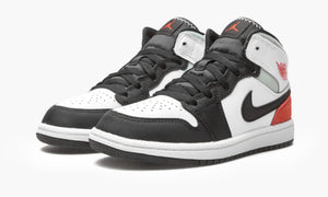Air Jordan 1 Mid SE PS "White Black Red Spruce" - BQ6932 100 | Arcastore