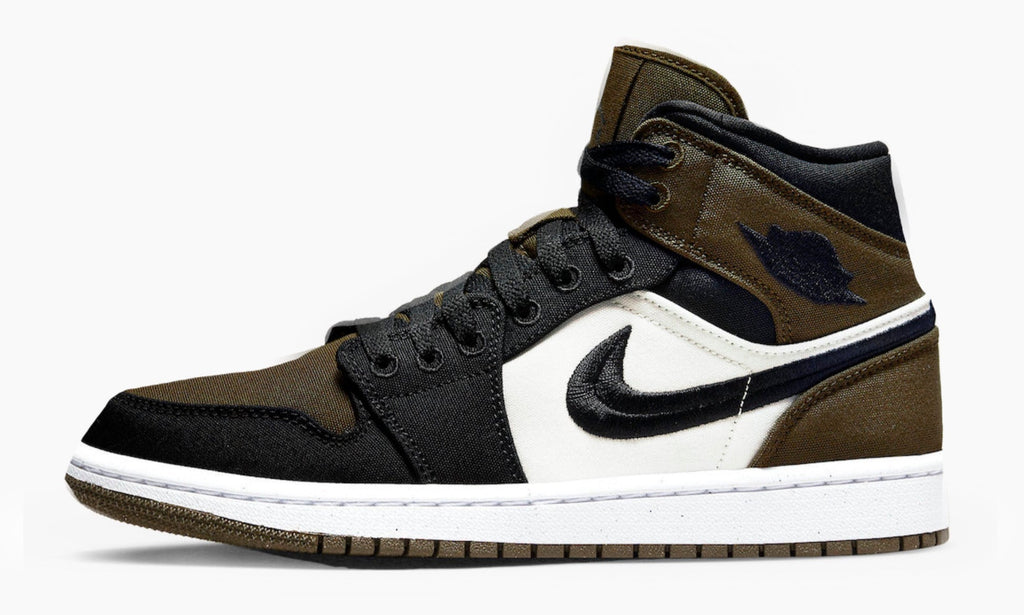 Air Jordan 1 Mid WMNS "Olive Toe" - DV0427 301 | Arcastore