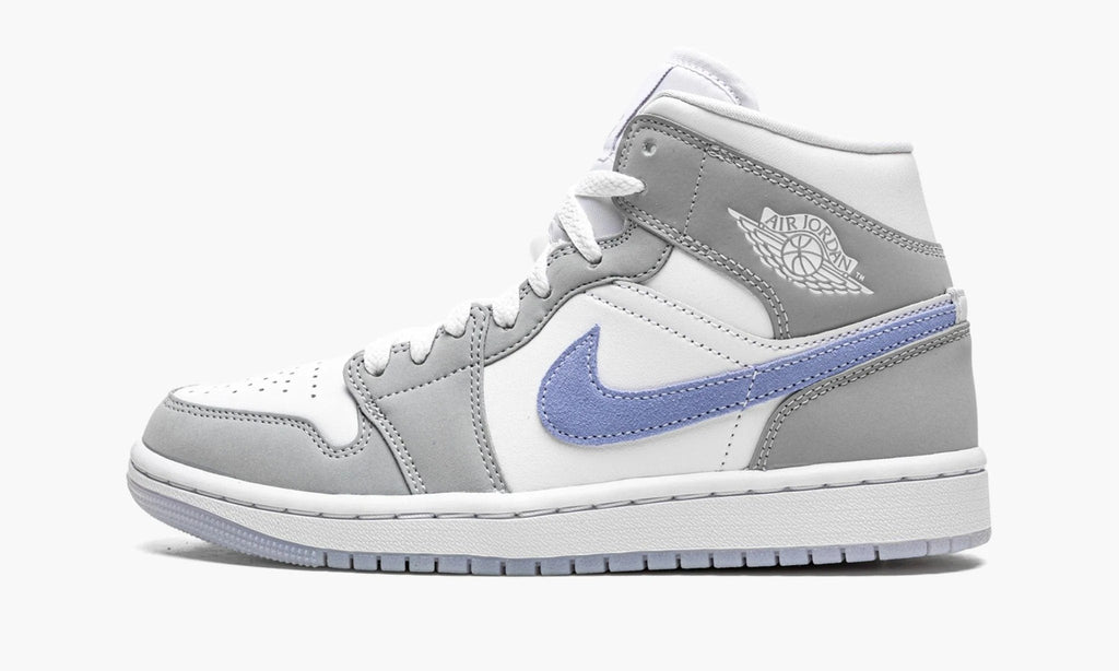 Air Jordan 1 Mid WMNS "Wolf Grey Aluminum" - BQ6472 105 | Grailshop