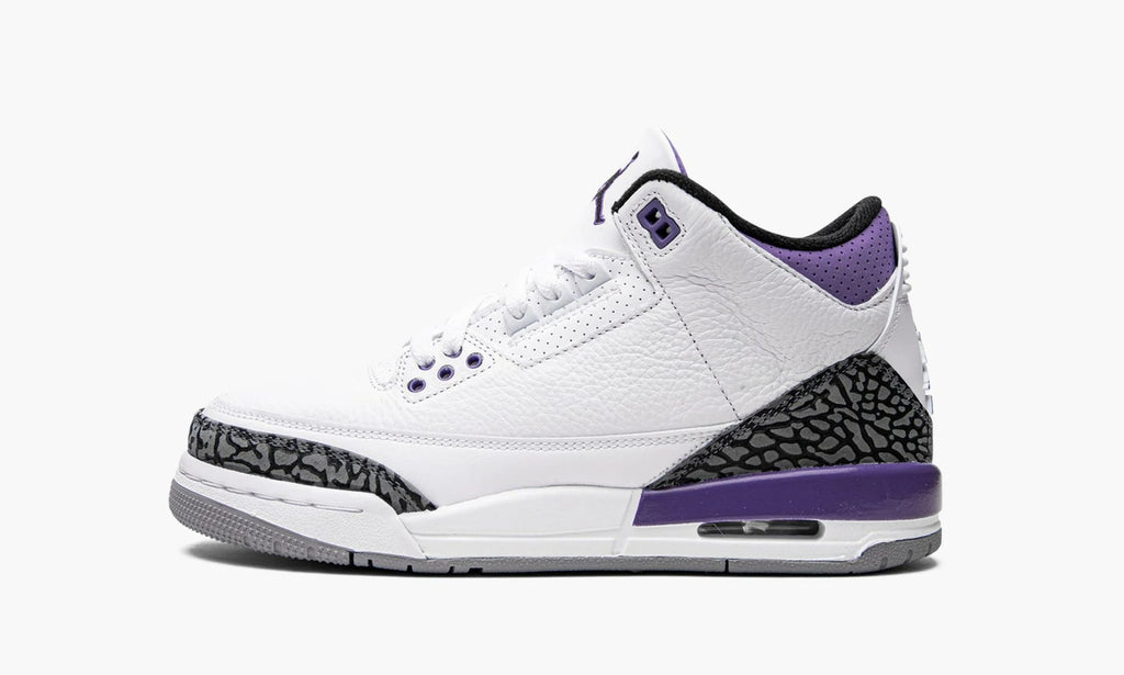 Air Jordan 3 Retro GS "Dark Iris" - DM0967 105 | Arcastore