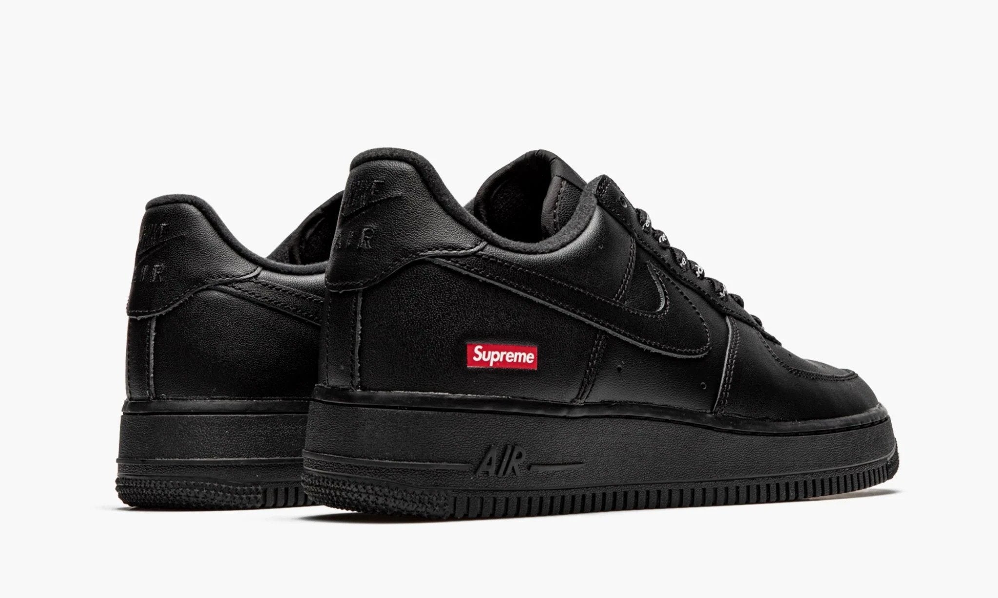 Air Force 1 Low "Supreme - Mini Box Logo Black" - CU9225 001 | Grailshop