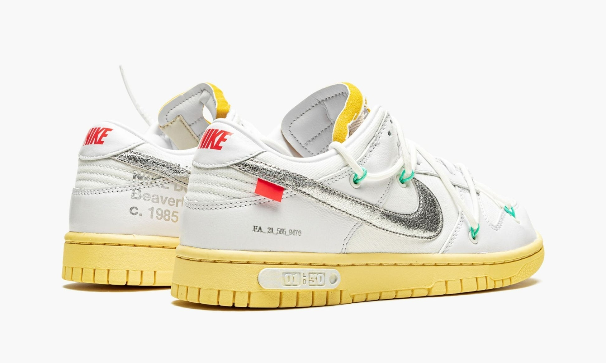 Dunk Low "Off-White - Lot 1" - DM1602 127 | Arcastore