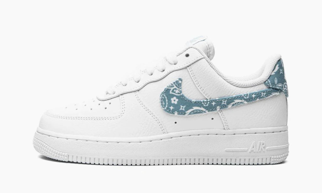 Nike Air Force 1 Low '07 Essential WMNS "White Worn Blue Paisley" - DH4406 100 | Grailshop