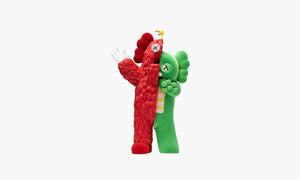 KAWS KACHAMUKKU Vinyl Figure "Green Red" - KAWS073 | Arcastore
