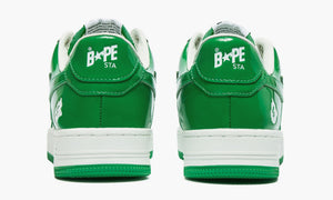 Bape Sta "Patent Leather Green White"