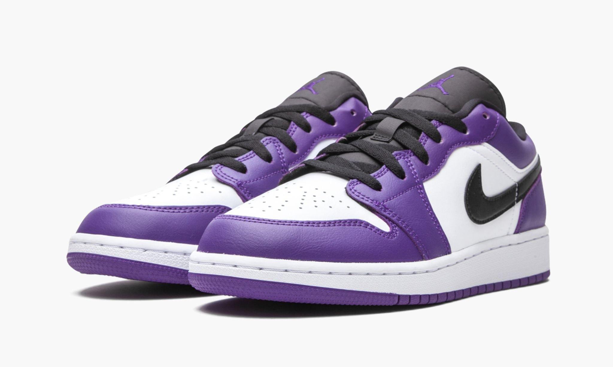 Air Jordan 1 Low GS "Court Purple" - 553560 500 | Grailshop