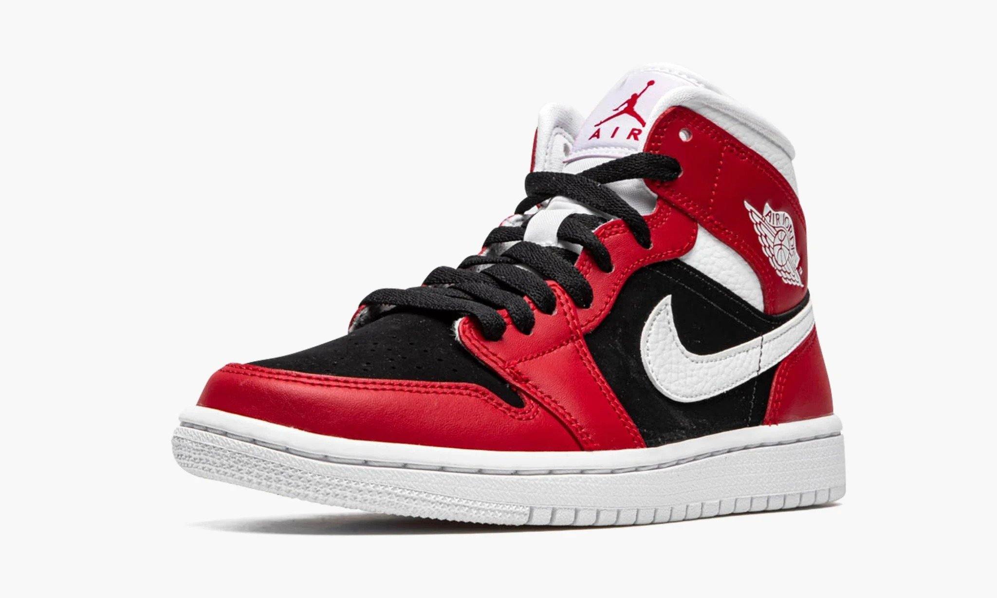 Air Jordan 1 Mid WMNS "Gym Red / Black" - BQ6472 601 | Grailshop