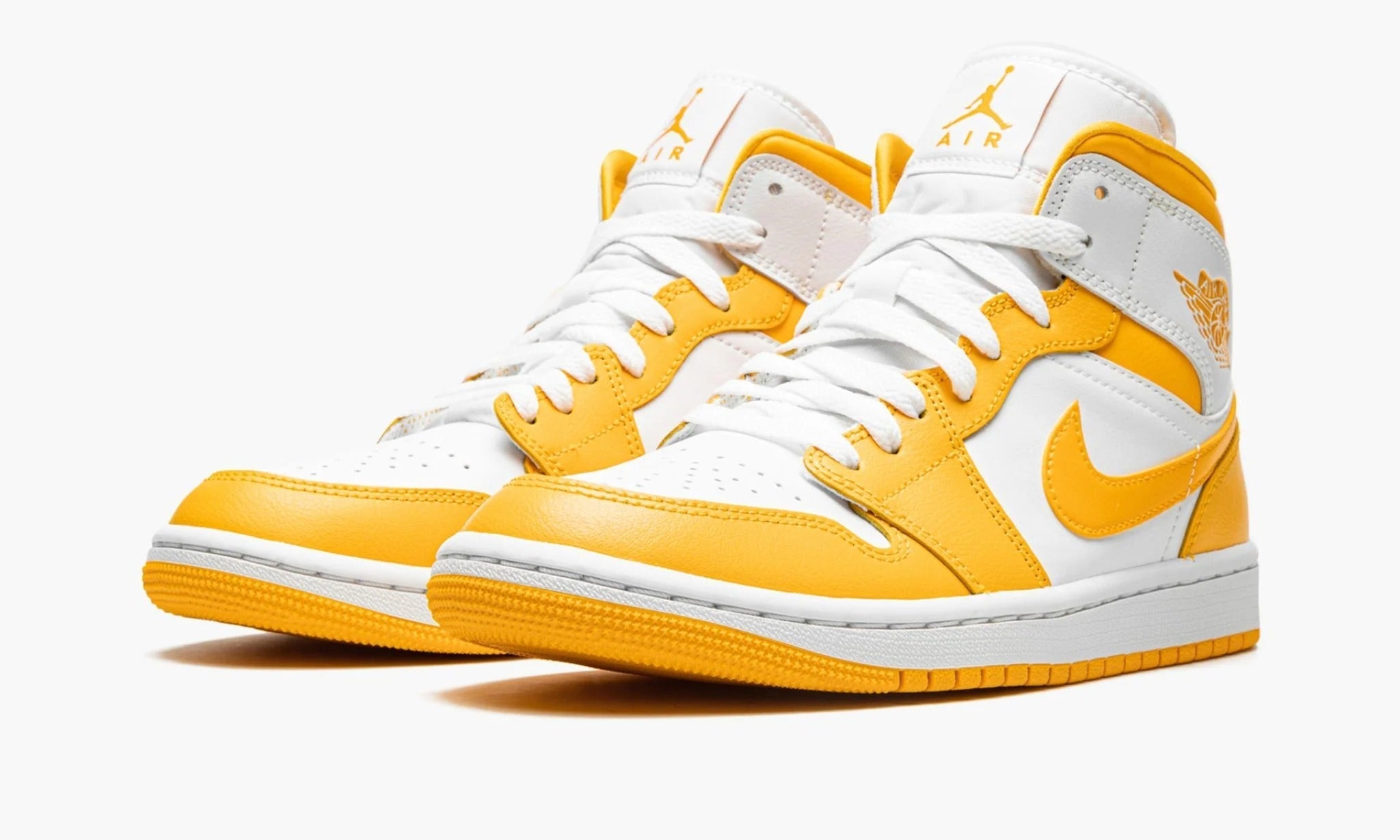 Nike Jordan 1 Mid WMNS "University Gold" - BQ6472-117 | Grailshop