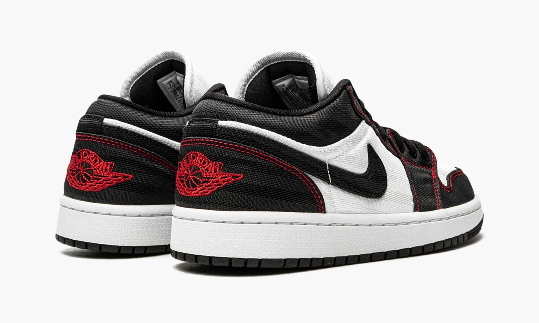 Nike Air Jordan 1 Low SE Utility WMNS "White Black Gym Red" - DD9337 106 | Grailshop